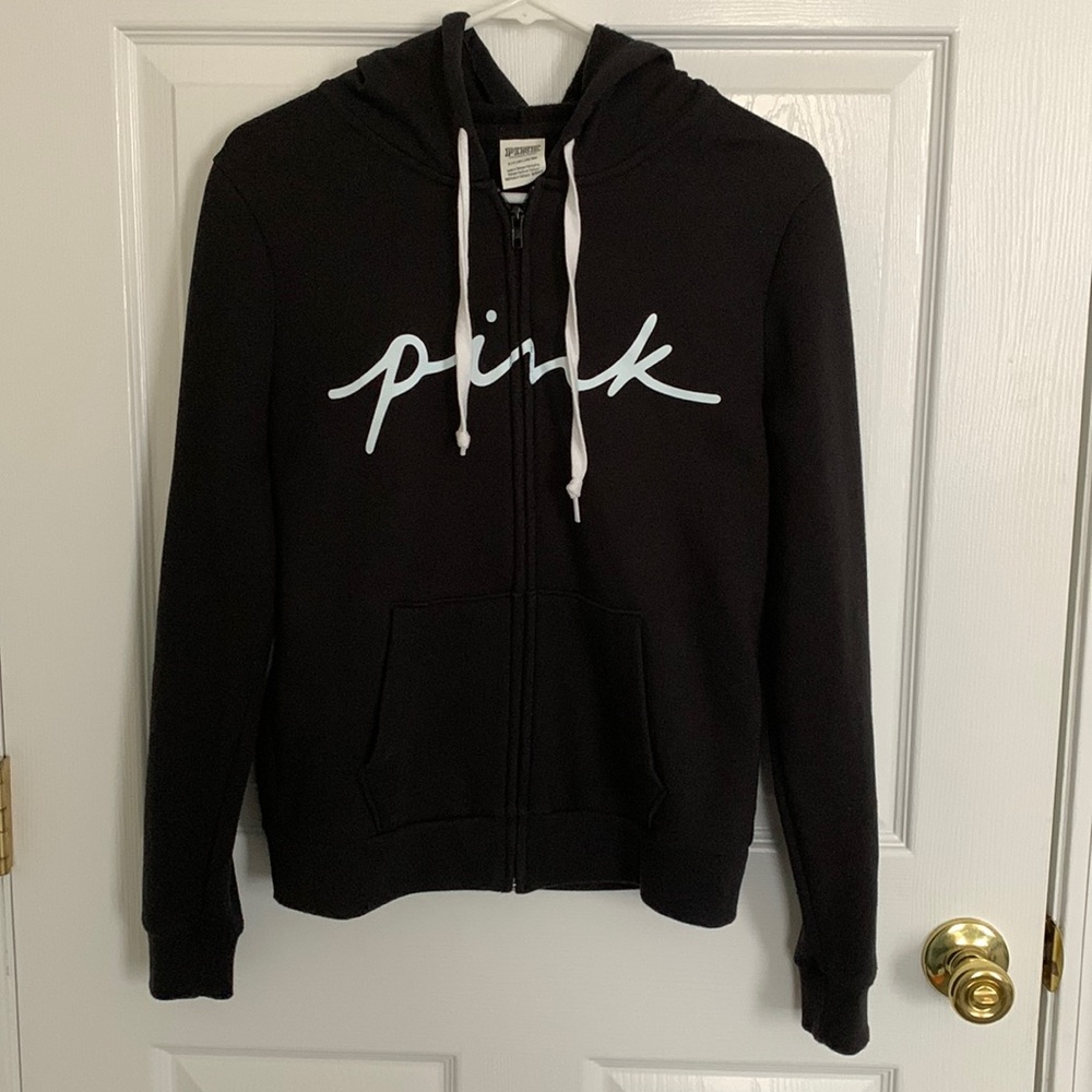Pink hoodie